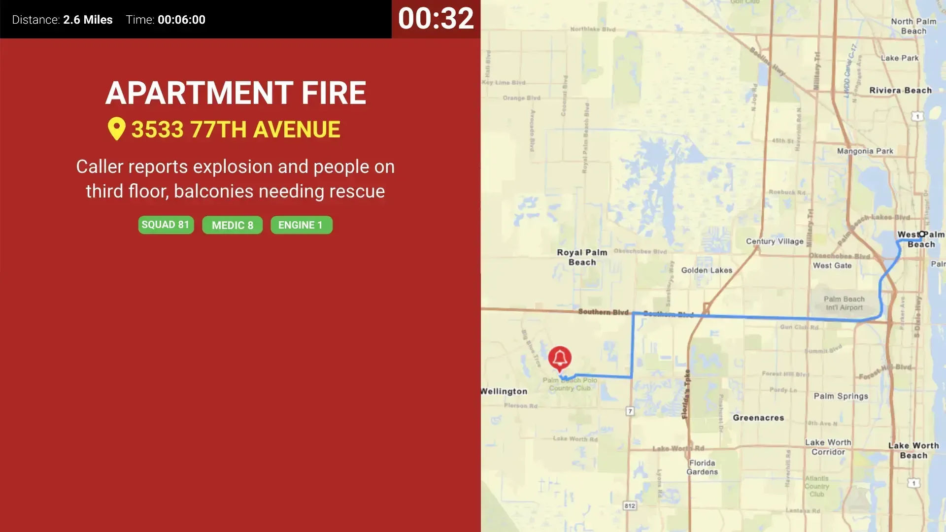 Active911 Dashboard Integration