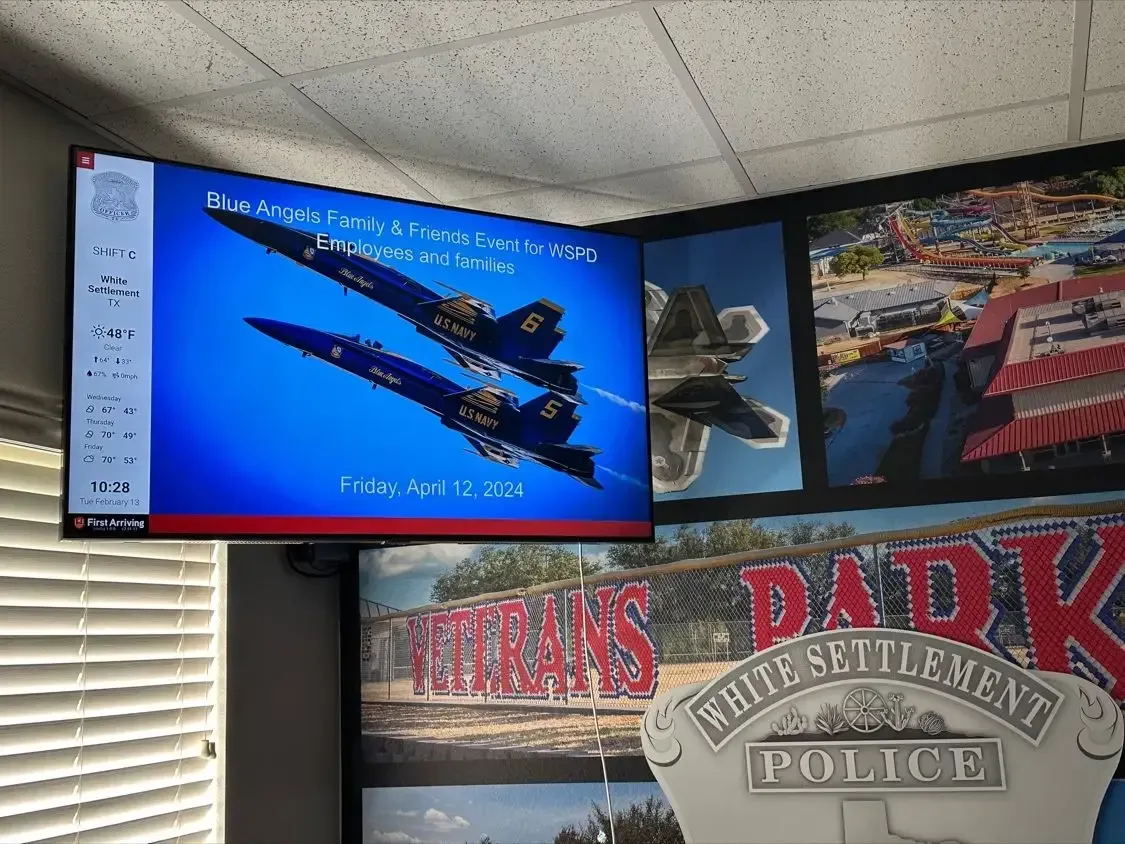 Texas PD Revamps Briefings with Dashboards