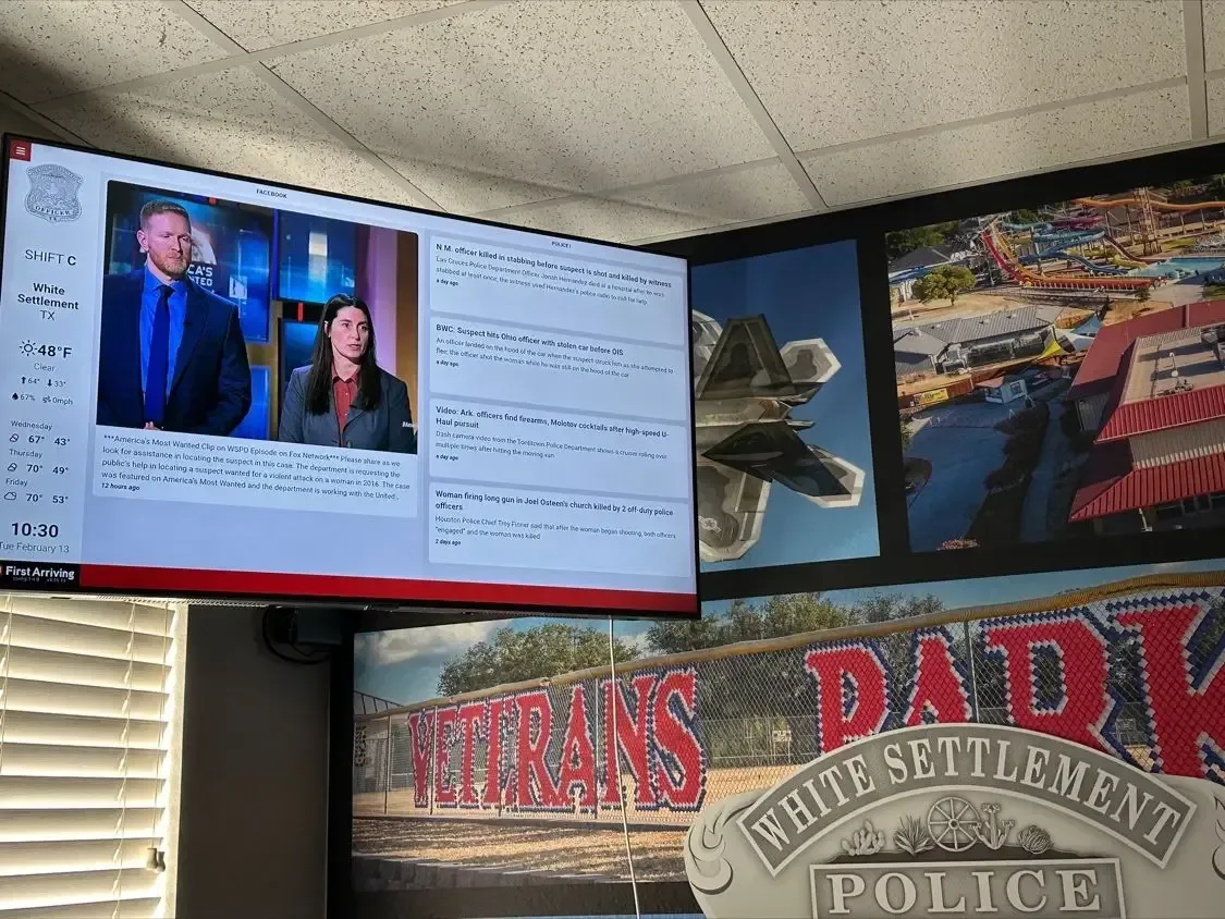 Texas PD Revamps Briefings with Dashboards