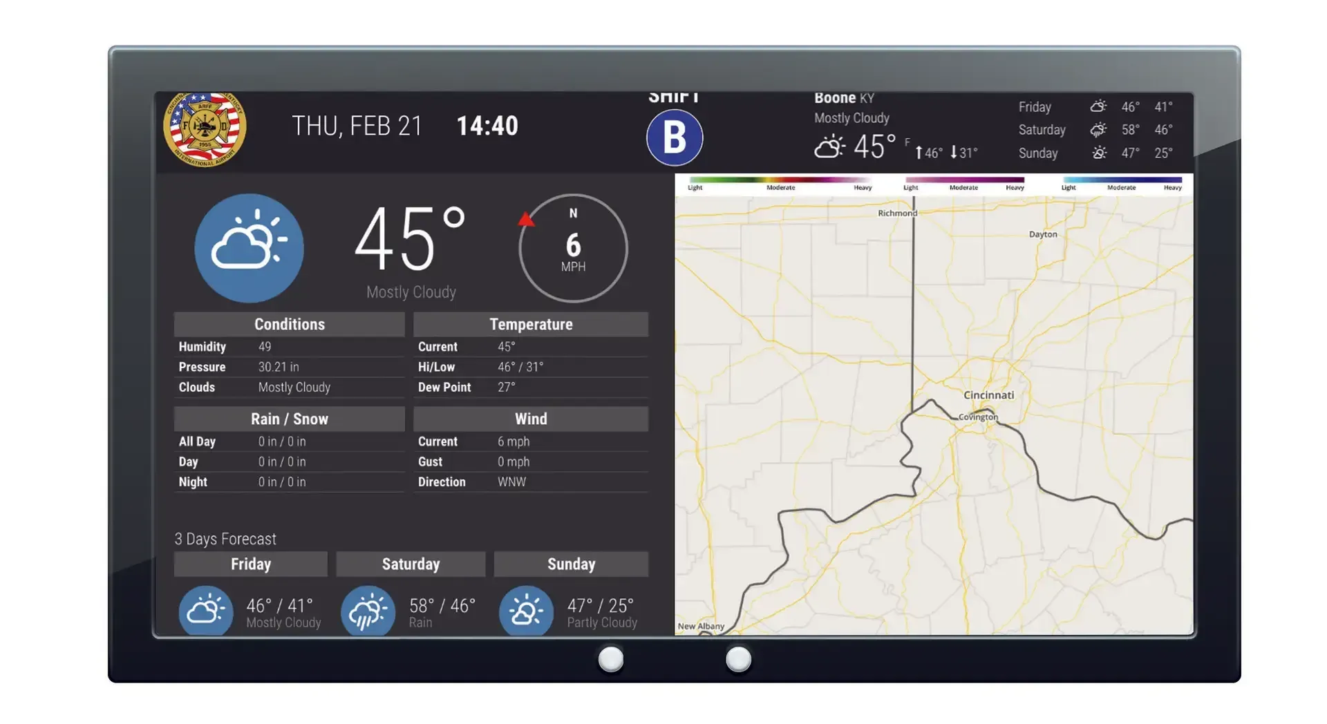 Featured Dashboard Launch: The Cincinnati/Northern Kentucky International Airport