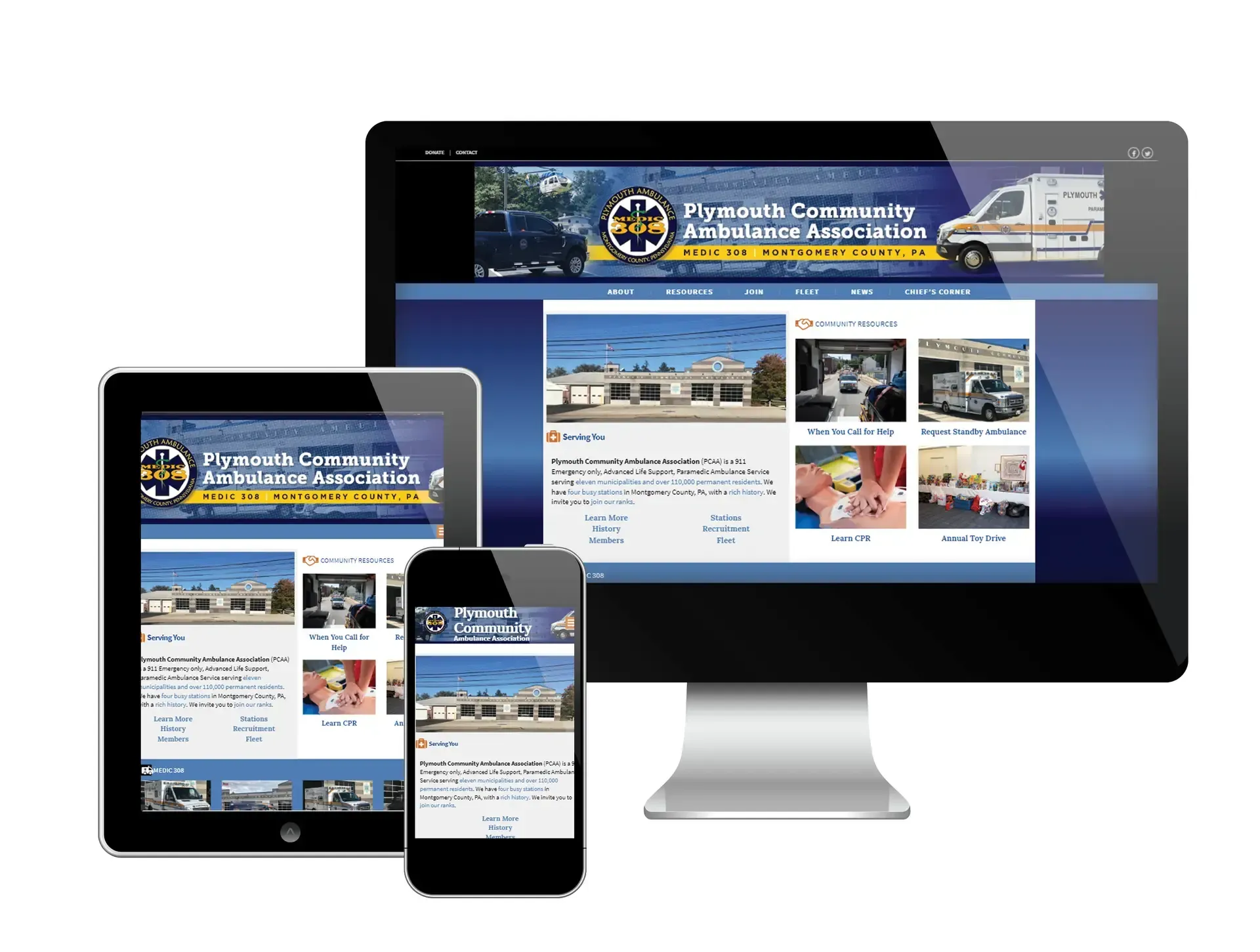 First Arriving Updates Website, Implements Dashboards for Plymouth Community Ambulance Association