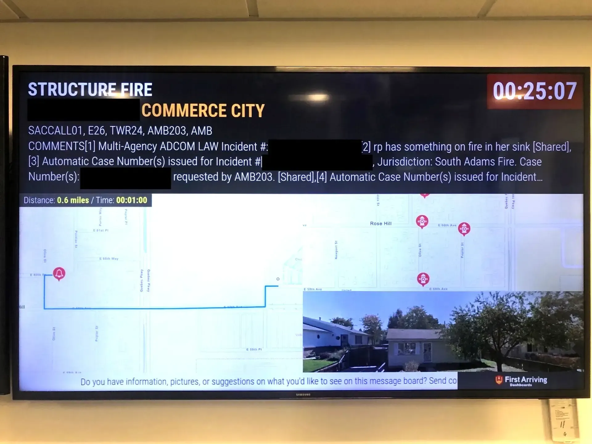 Dashboards Bring Together South Adams County, CO Fire Stations
