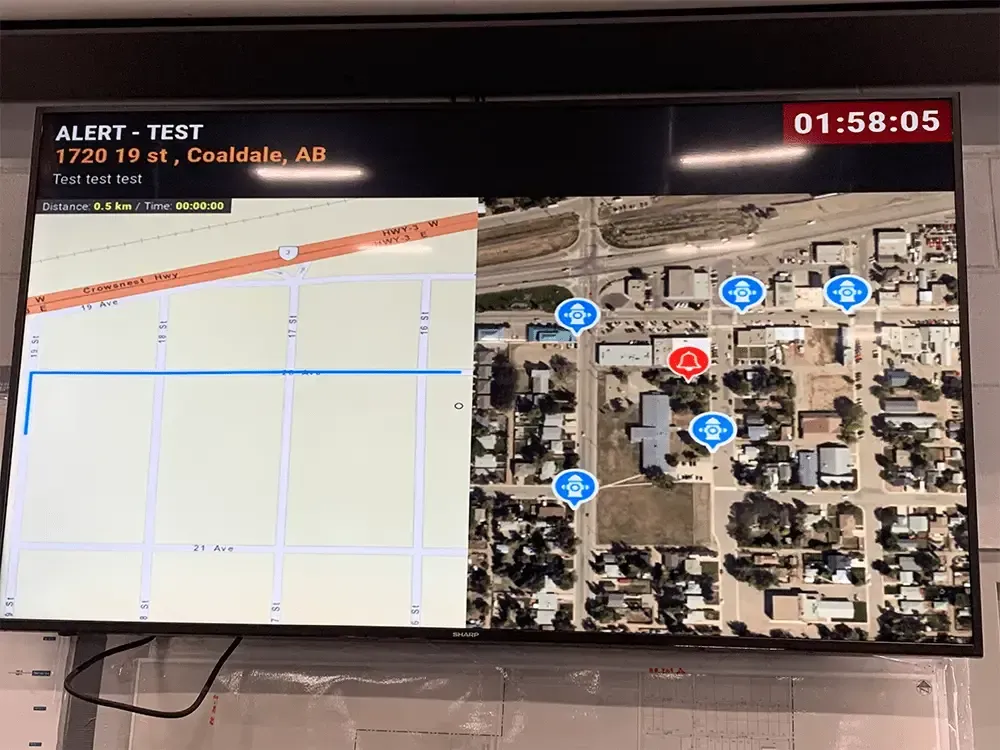 Dashboard Integrations Update Communication At Coaldale Emergency Services In Alberta, Canada